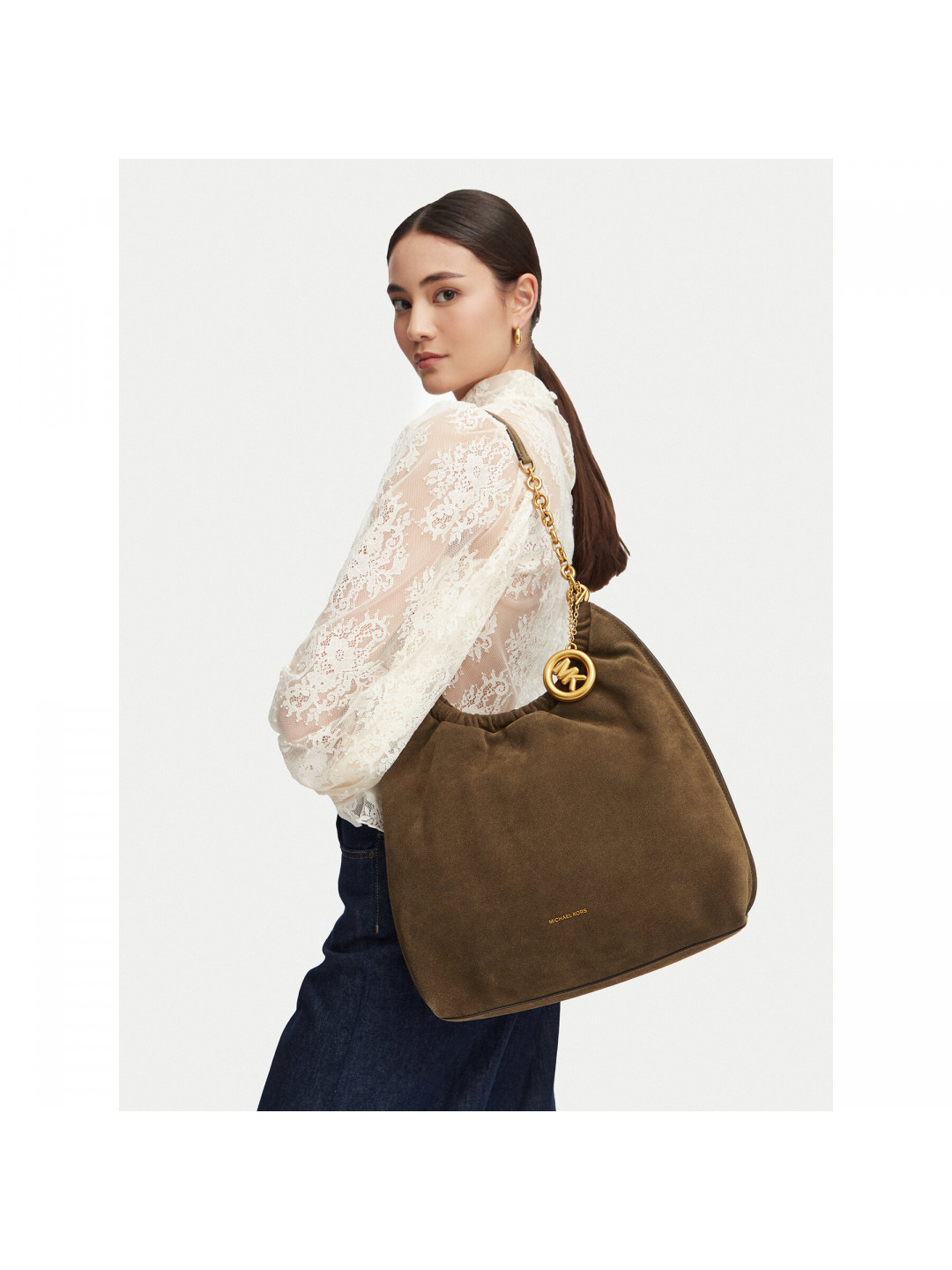 Kabelka MICHAEL Michael Kors 30S6A15L7S Zelená